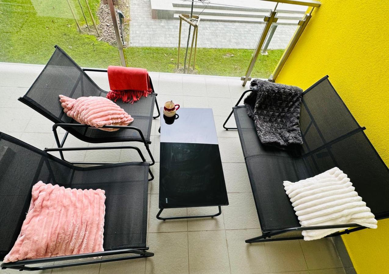 Medences Panoramas Balatom Apartman Siófok Eksteriør billede